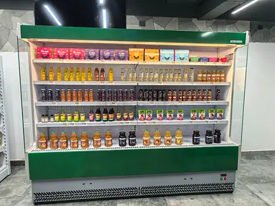 Large Commercial Open Display Refrigerator / Grocery Chiller