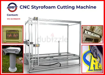 CNC Hot Wire Styrofoam Cutting Machine for EPS AND XPS Cutting, various sizes available.