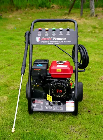 Gasoline Pressur Washer 7HP 200/250bar RGasoline High Pressure Washer 7.0HP - Portable Power Cleaner