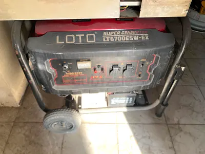 LOTO LT6700ESW-EZ Portable Petrol Generator - Used
