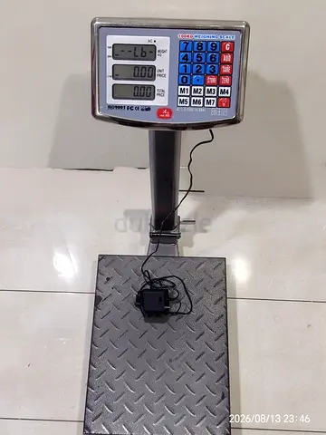 Digital Industrial Floor Scale with LED Display